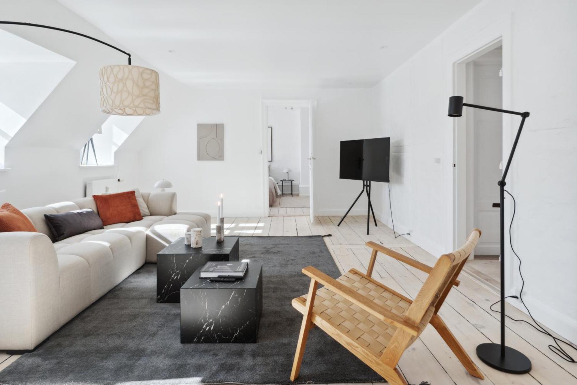 Come Luxury 3br Apt In Store Kongensgade Lejlighed København